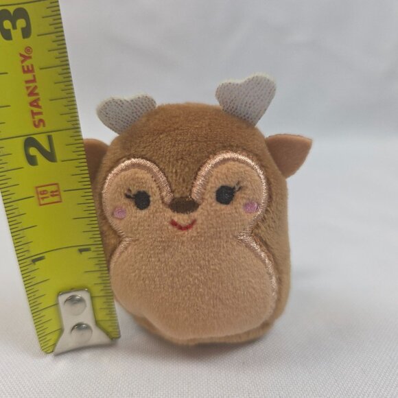Squishville Mini Plush Darla the Deer Artic Squad By Squishmallows 2” - Picture 2 of 7